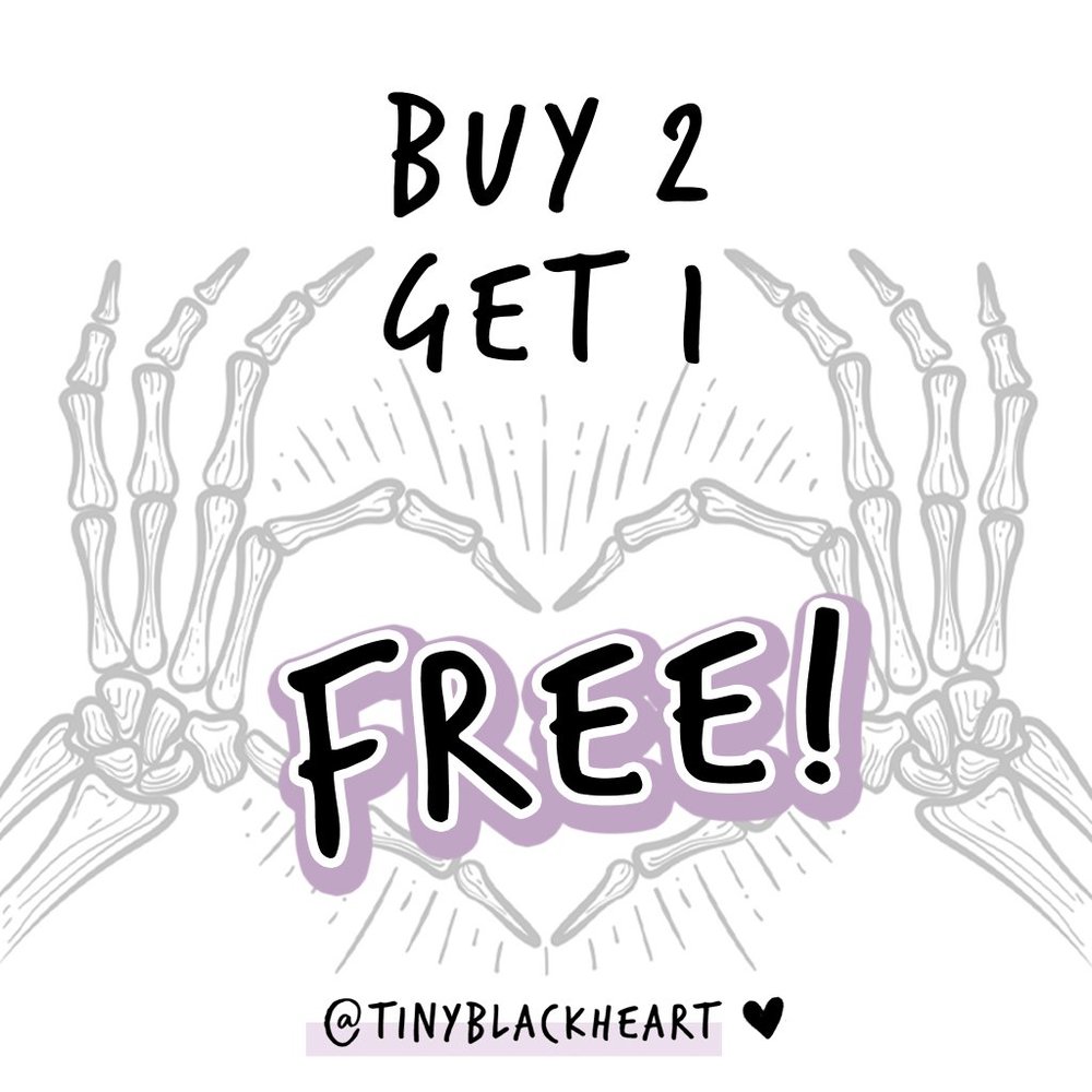 Buy 2 Get 1 FREE!
